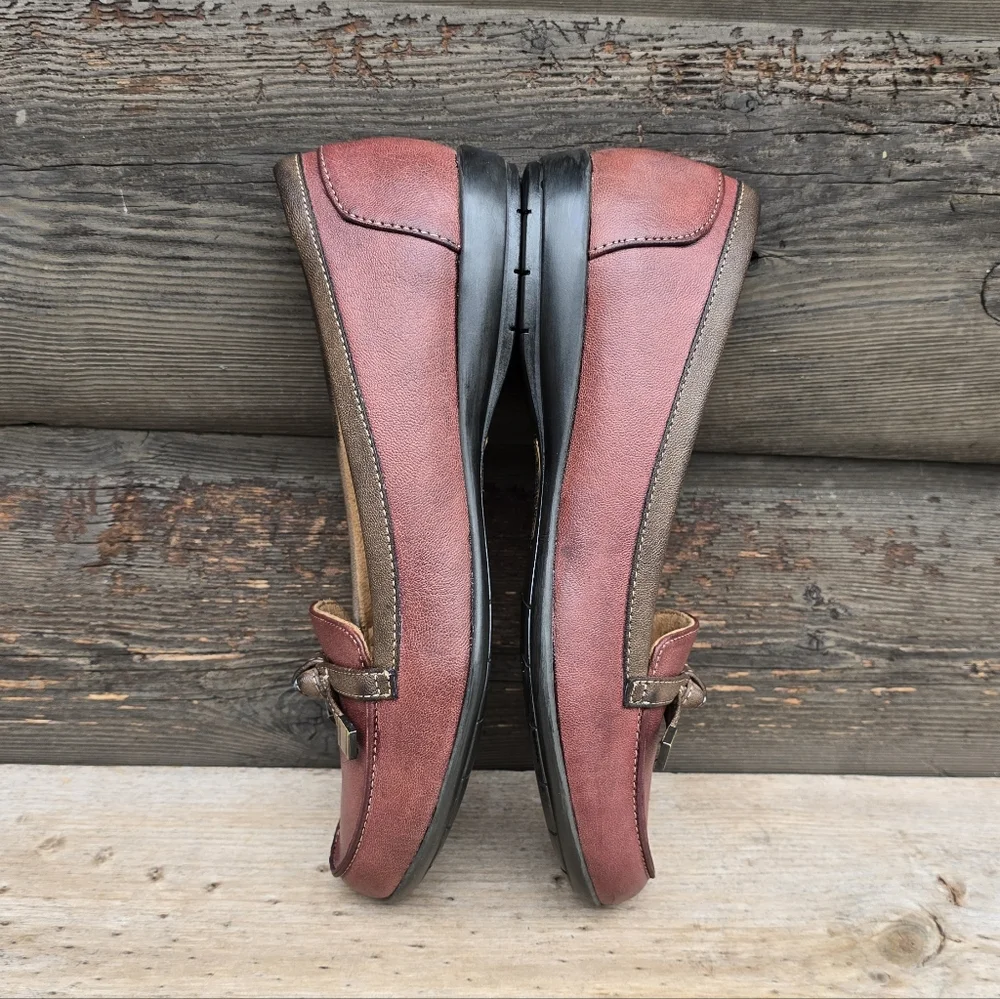 Natural Soul Gracee Classic Minimalist Vegan Leather Comfort Loafers 9M